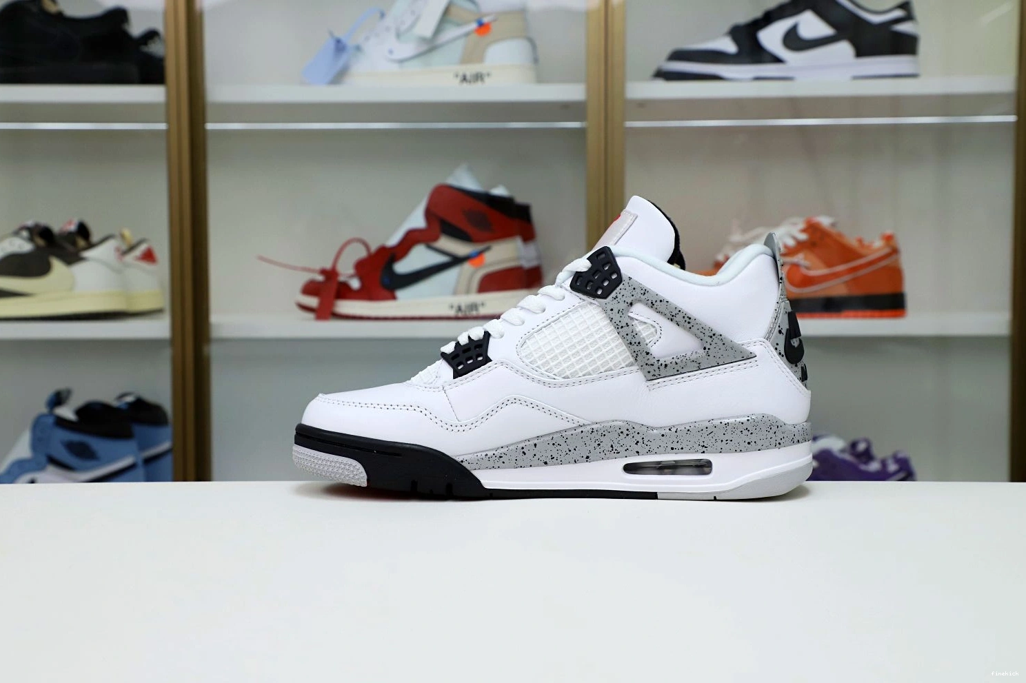 Cement White Retro Air Jordan 4 1029